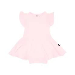 Kyte Baby Twirl Bodysuit Dress in Sakura Sale