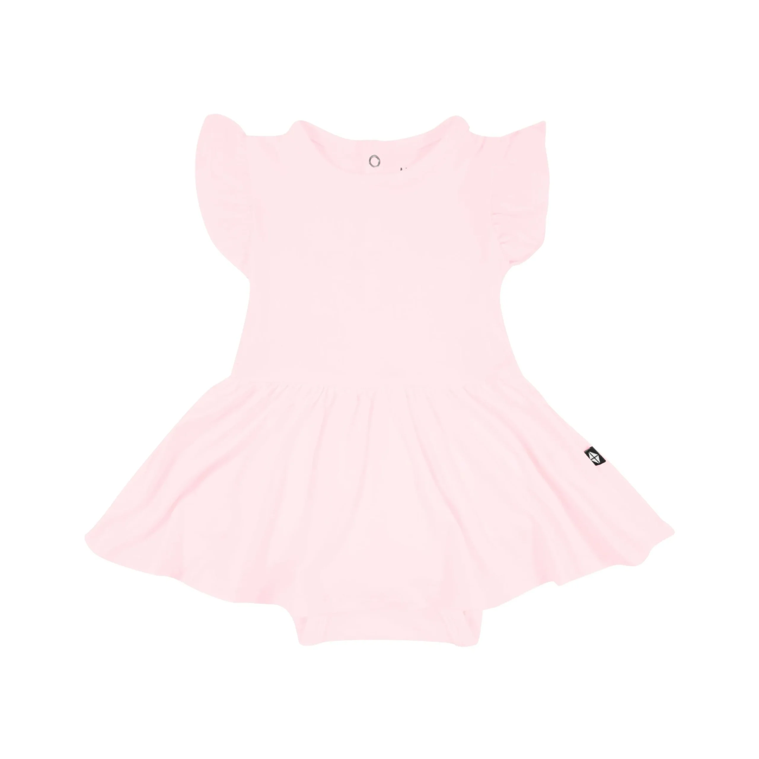 Kyte Baby Twirl Bodysuit Dress in Sakura Sale