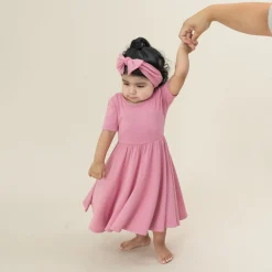 Kyte Baby Twirl Dress in Apple Blossom