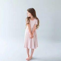 Kyte Baby Twirl Dress in Blush Clearance