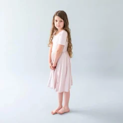 Kyte Baby Twirl Dress in Blush Clearance