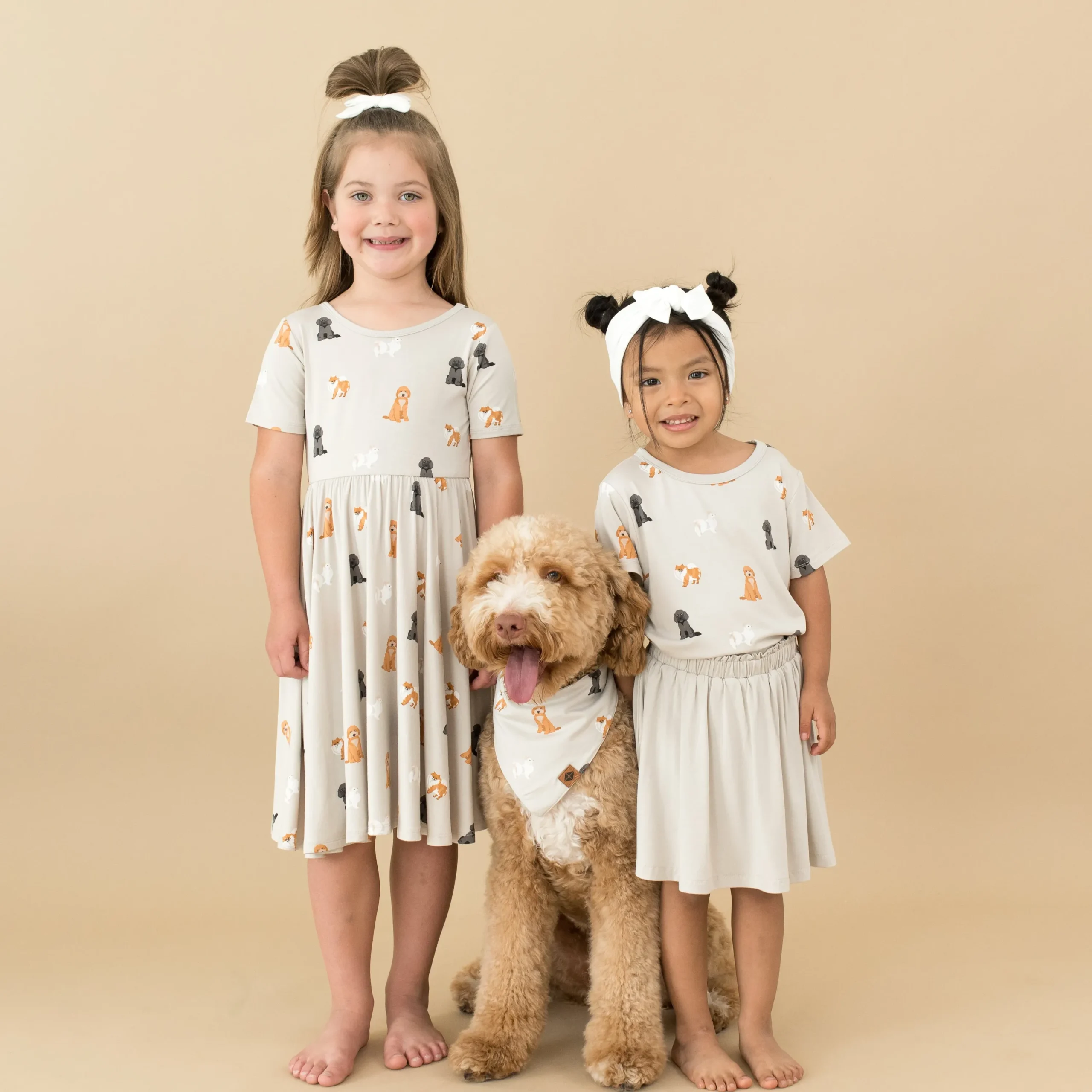 Kyte Baby Twirl Dress in Fluffy Dog Clearance