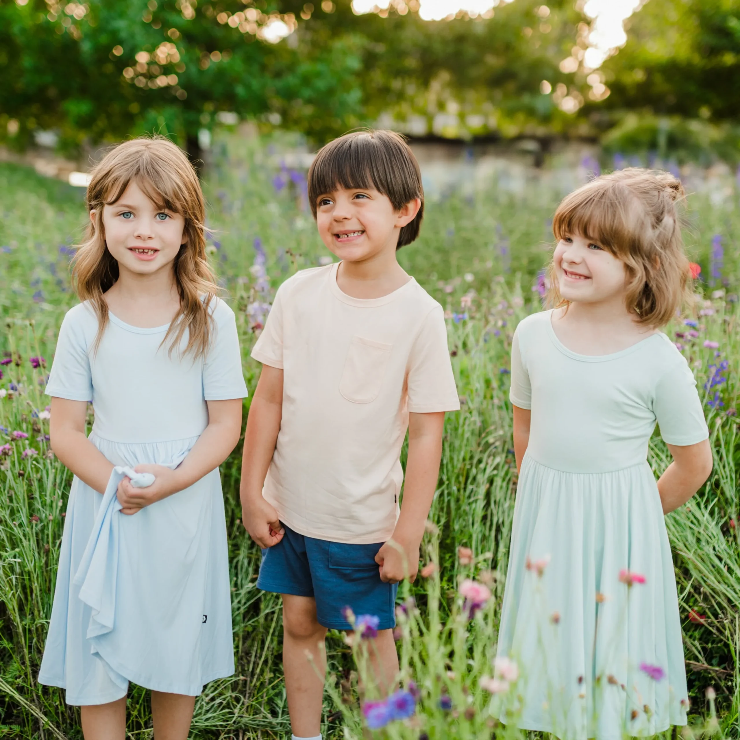 Kyte Baby Twirl Dress in Mist Hot
