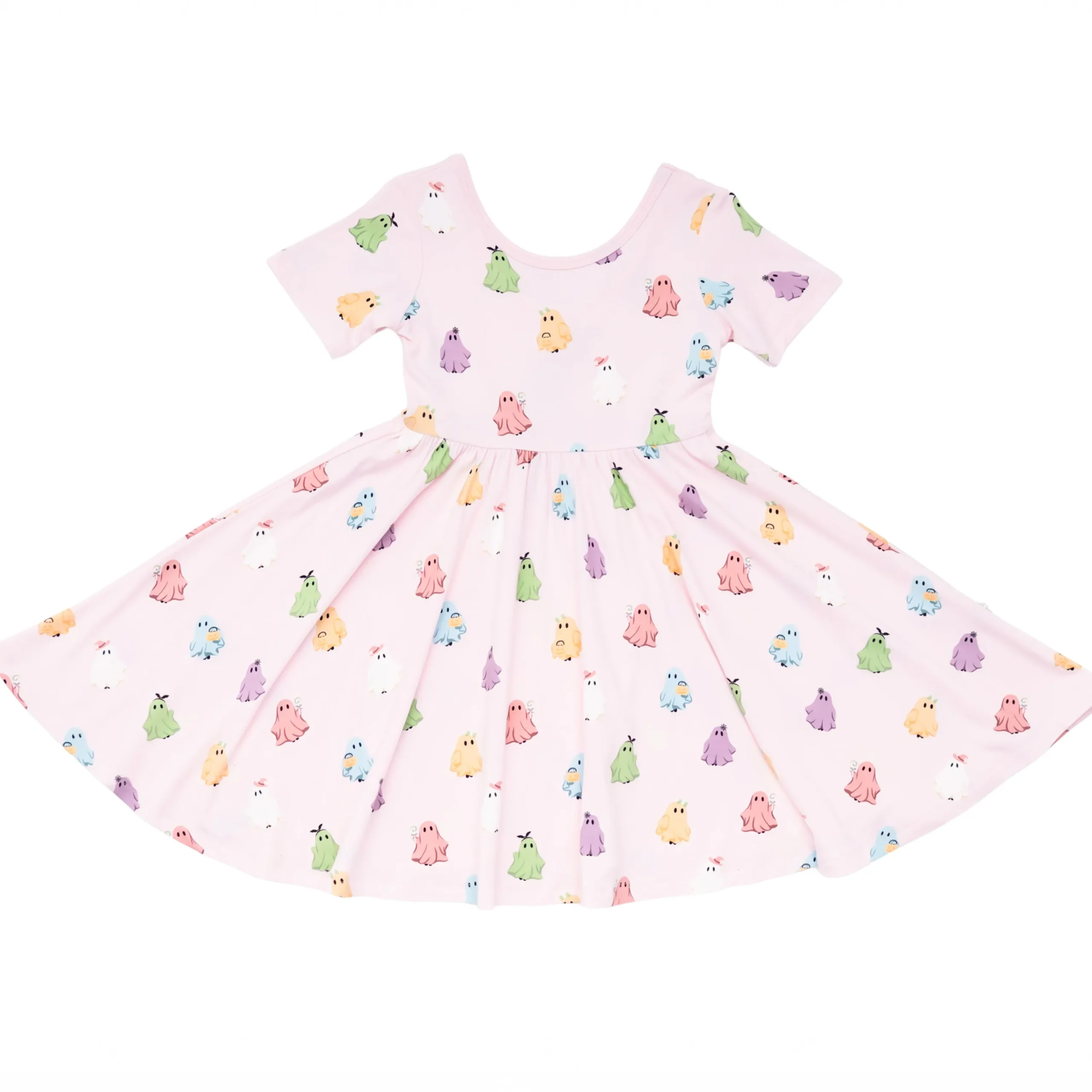 Kyte Baby Twirl Dress in Pastel Ghost Clearance