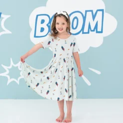 Kyte Baby Twirl Dress in Superman™ Online