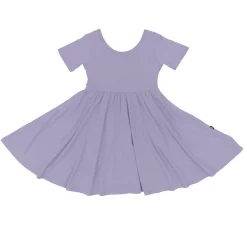 Kyte Baby Twirl Dress in Taro Online