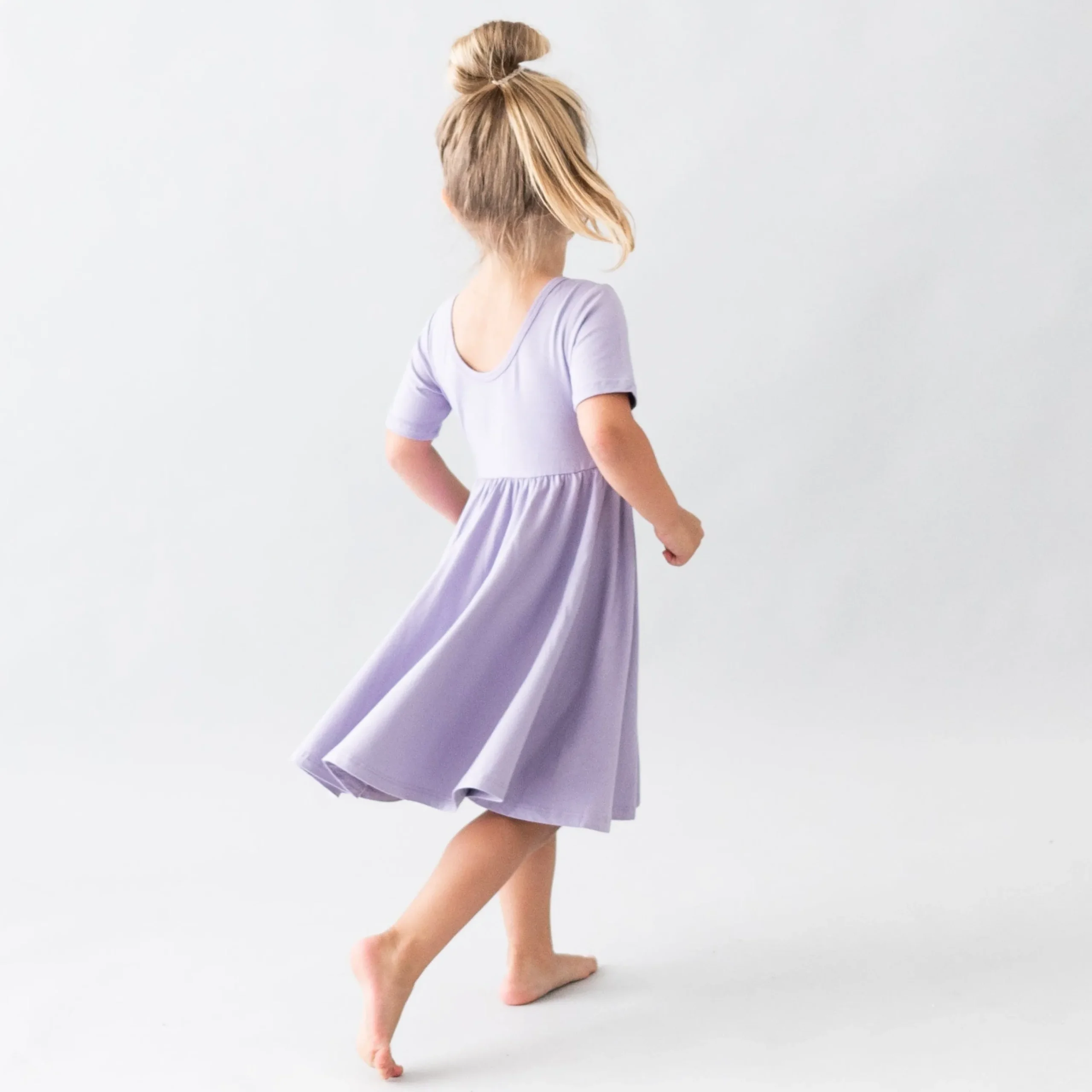 Kyte Baby Twirl Dress in Taro Online