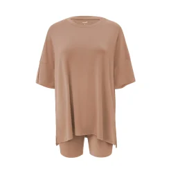 Kyte Baby Women’s Biker Short Set in Latte Hot