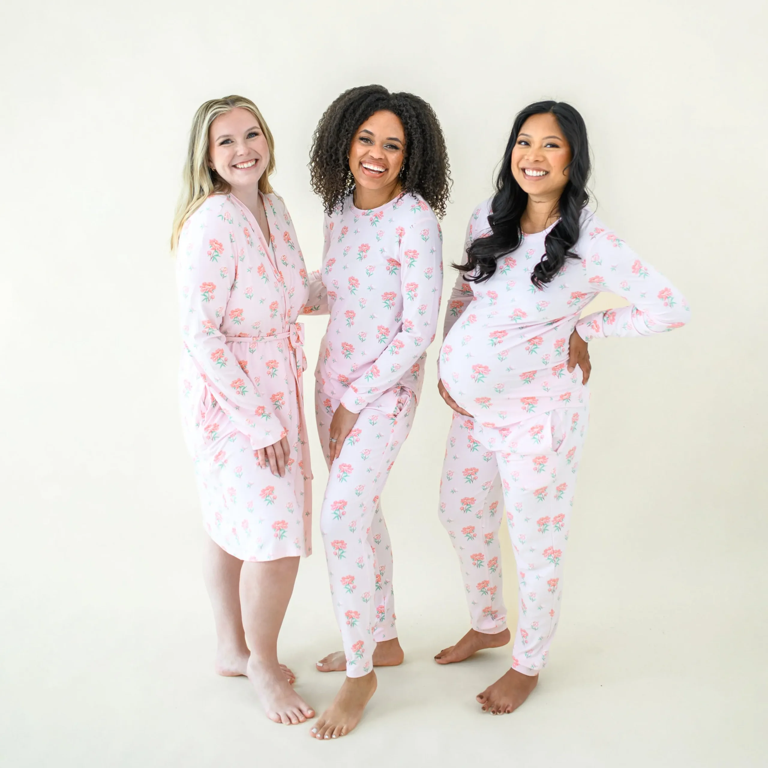Kyte Baby Women's Jogger Pajama Set in Sakura Peony New