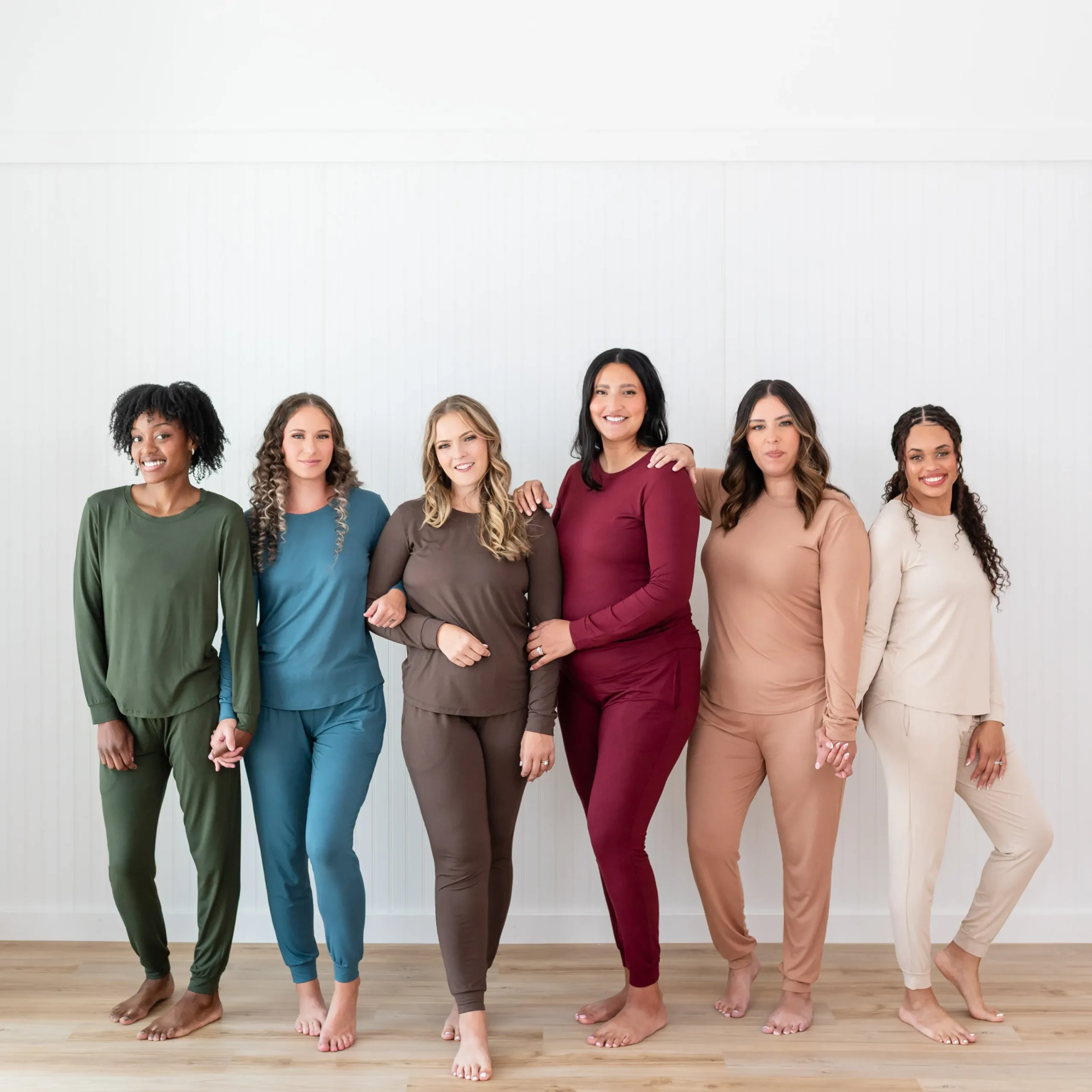 Kyte Baby Women's Jogger Pajama Set in Burgundy
