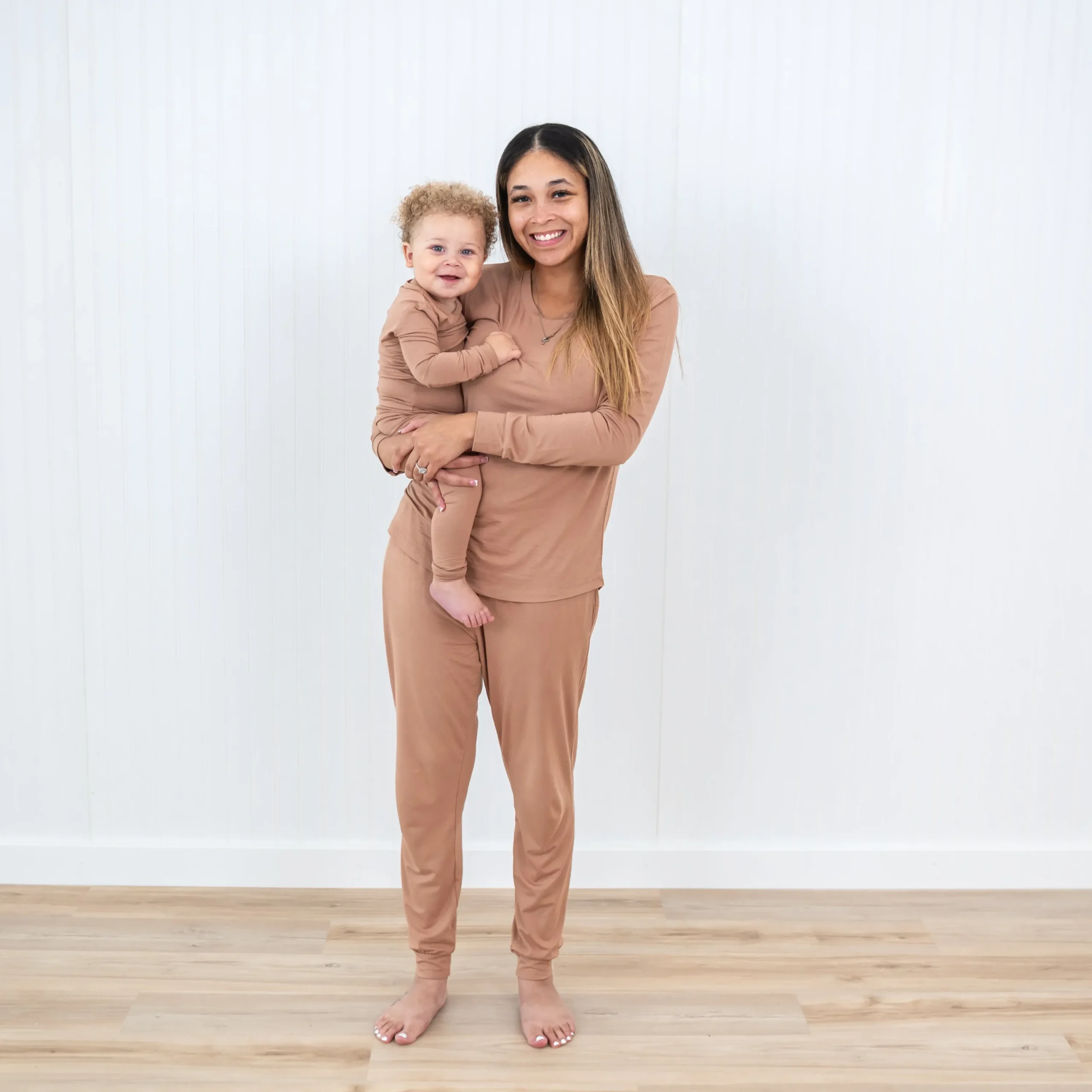Kyte Baby Women's Jogger Pajama Set in Latte Online