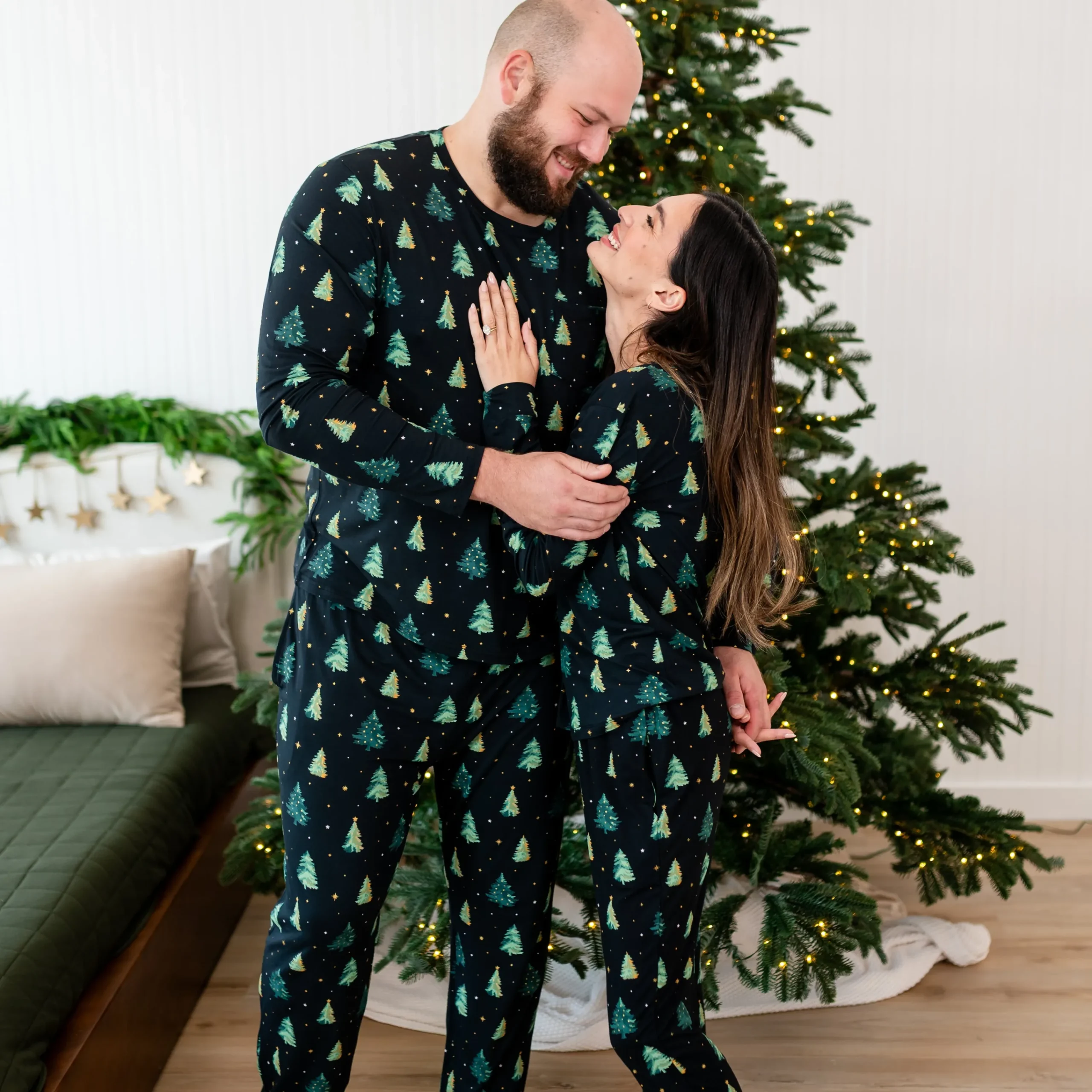 Kyte Baby Women's Jogger Pajama Set in Twinkle Tree Sale