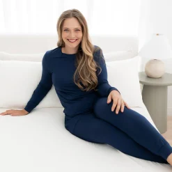 Kyte Baby Women's Jogger Pajama Set in Navy New