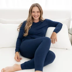 Kyte Baby Women's Jogger Pajama Set in Navy New