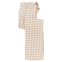 Kyte Baby Women's Lounge Pants in Gingham Bisque Discount