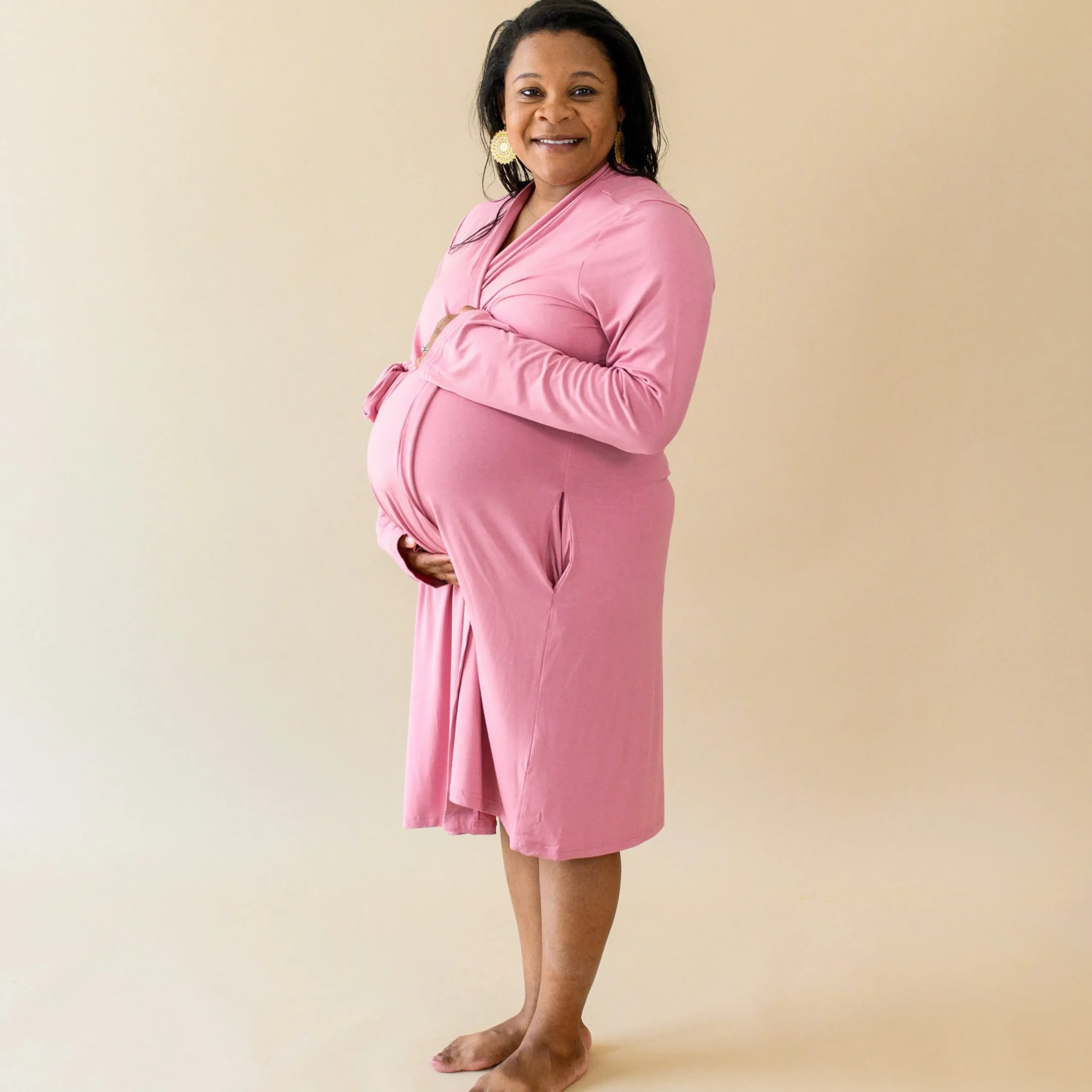 Kyte Baby Women’s Lounge Robe in Apple Blossom Discount