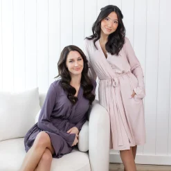 Kyte Baby Women's Lounge Robe in Blush Outlet