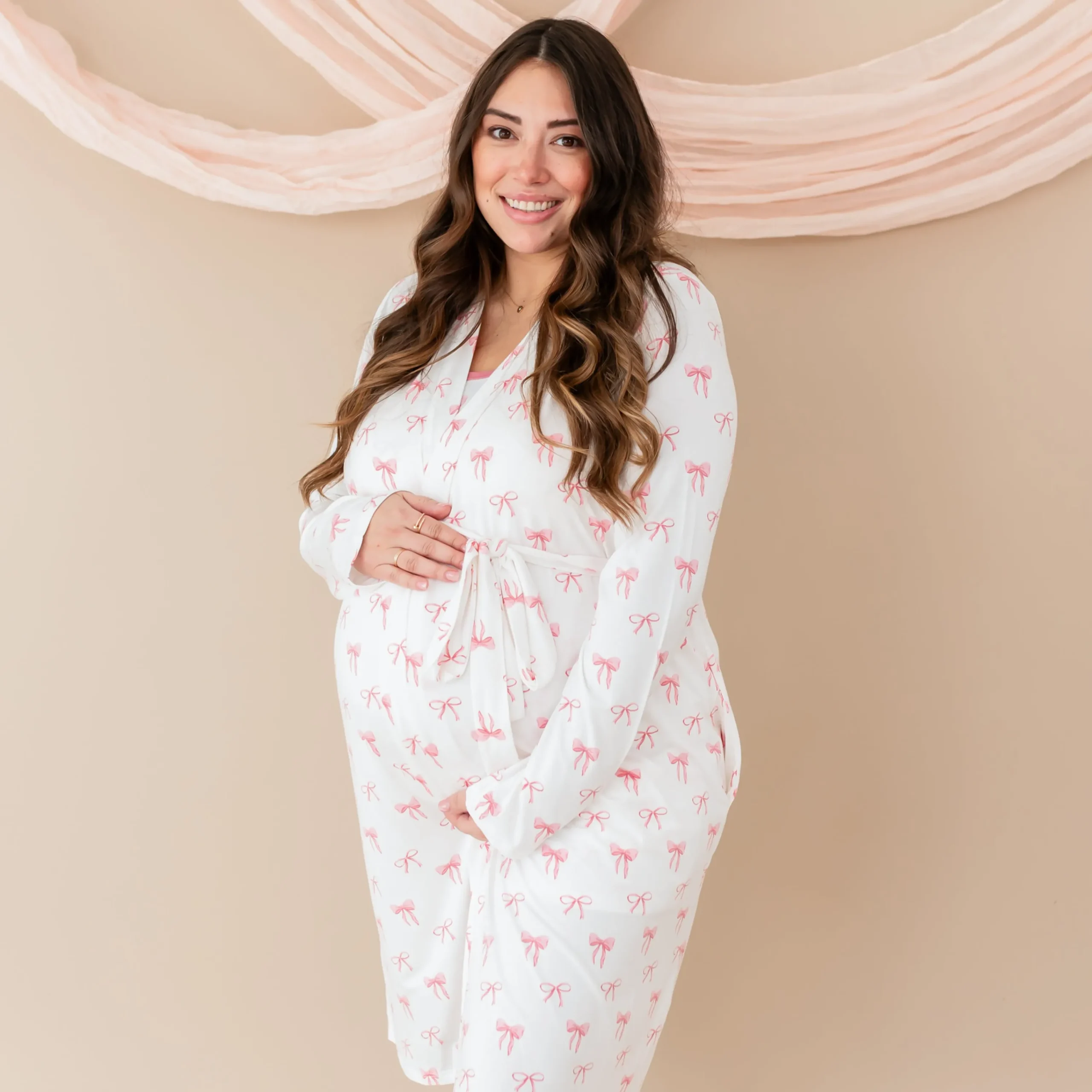 Kyte Baby Women’s Lounge Robe in Bow