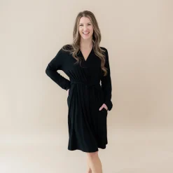 Kyte Baby Women’s Lounge Robe in Midnight Online