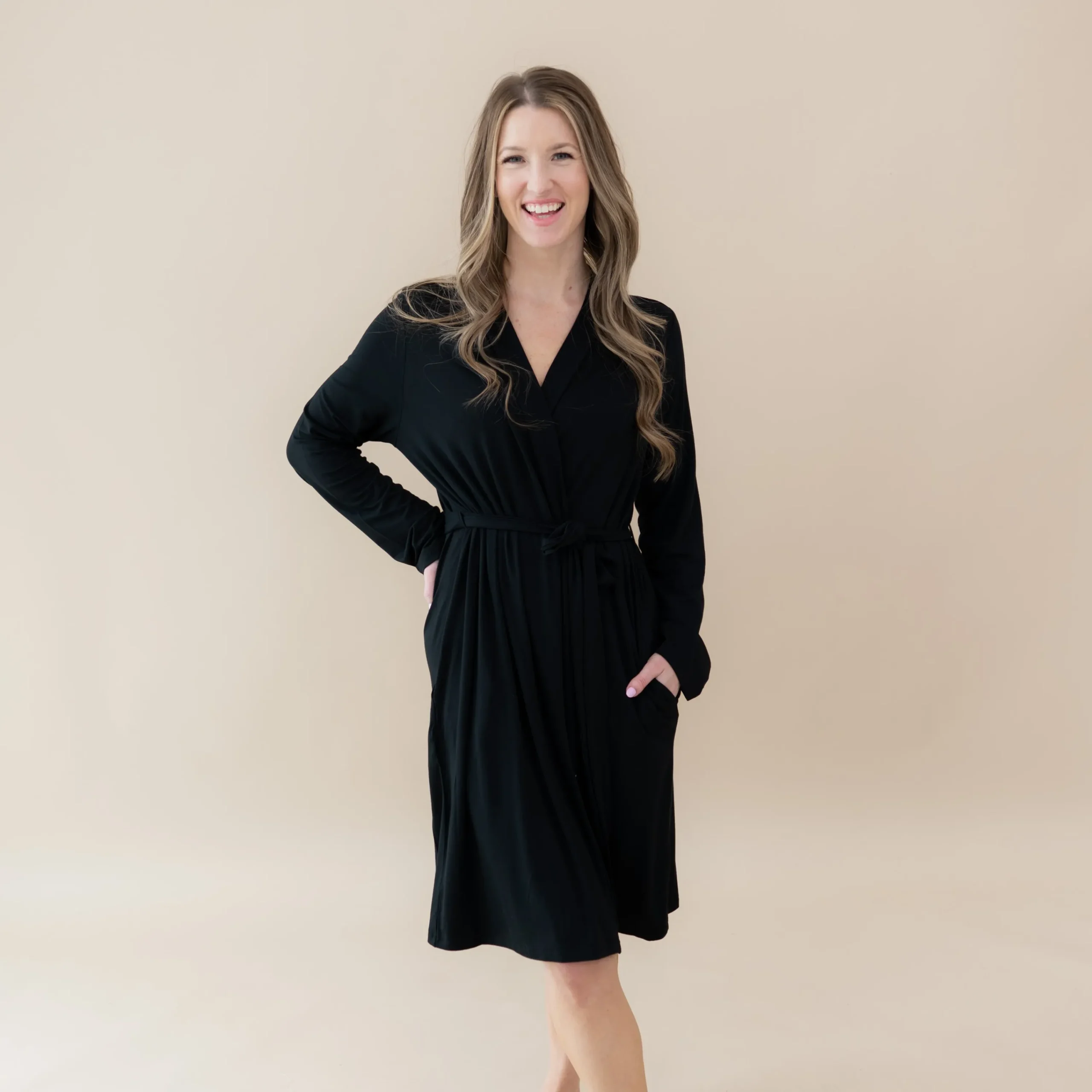 Kyte Baby Women’s Lounge Robe in Midnight Online