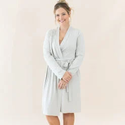 Kyte Baby Women’s Lounge Robe in Oat Clearance