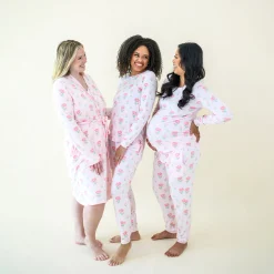 Kyte Baby Women's Lounge Robe in Sakura Peony Outlet