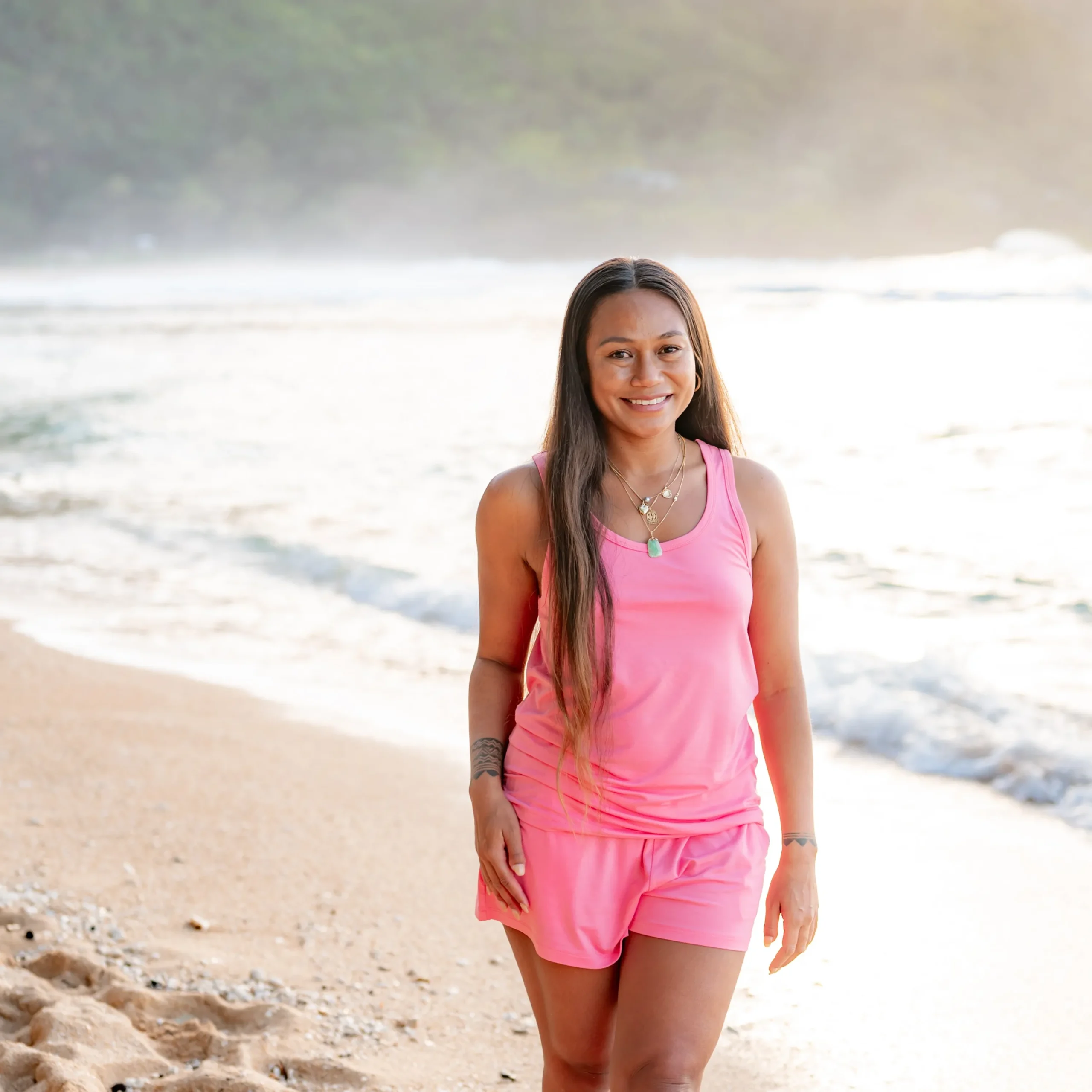Kyte Baby Women’s Tank Set in Guava Outlet