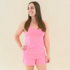 Kyte Baby Women’s Tank Set in Guava Outlet