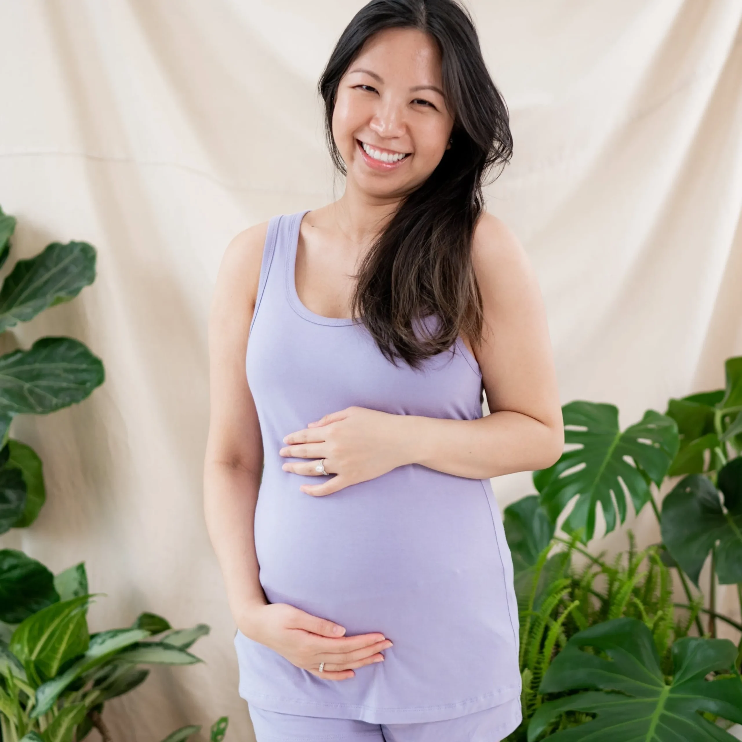 Kyte Baby Women’s Tank Set in Taro Best