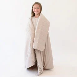 Kyte Baby Youth Blanket in 2.5 Bisque New