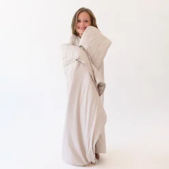 Kyte Baby Youth Blanket in 2.5 Bisque New