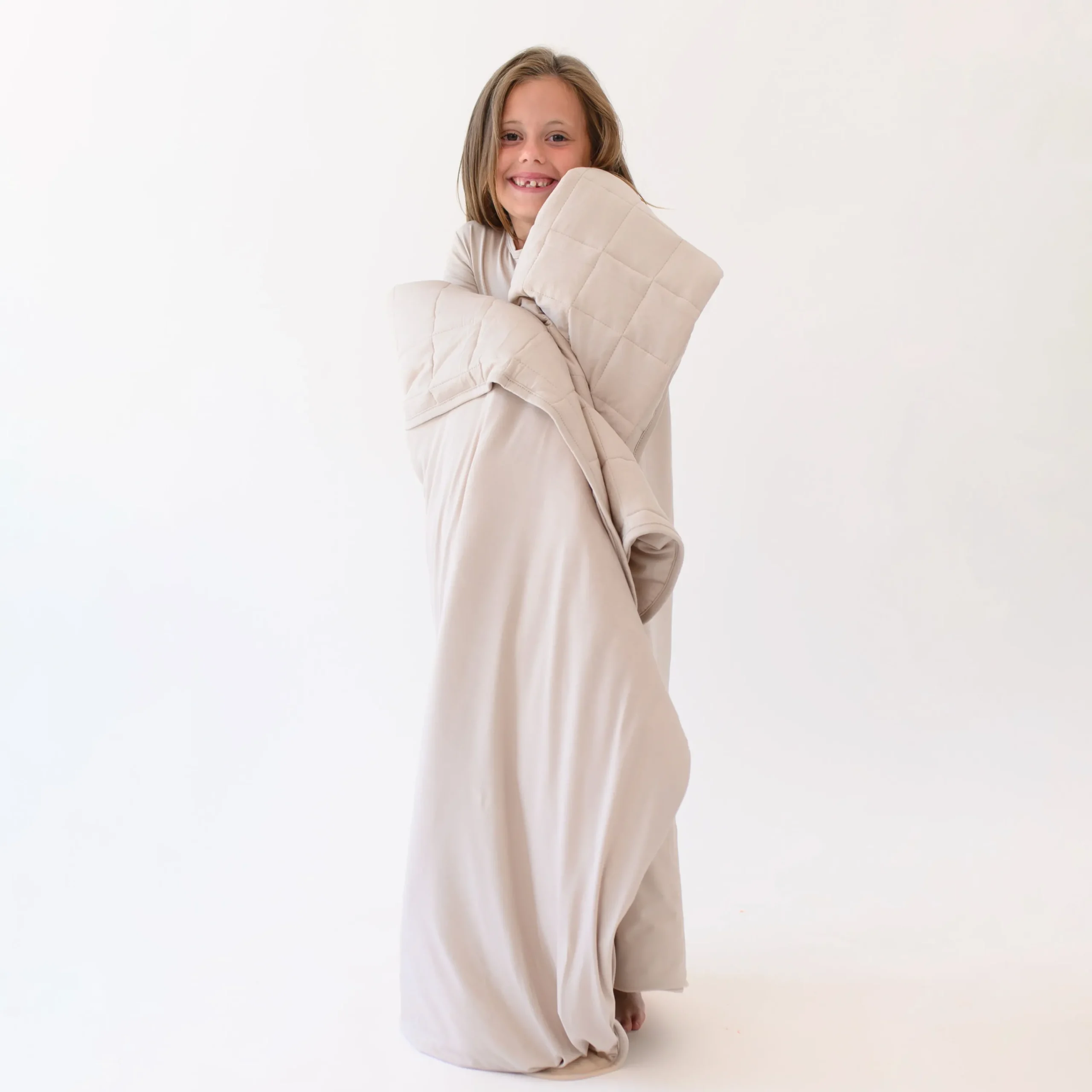 Kyte Baby Youth Blanket in 2.5 Bisque New