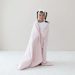 Kyte Baby Youth Blanket in 2.5 Blush Clearance