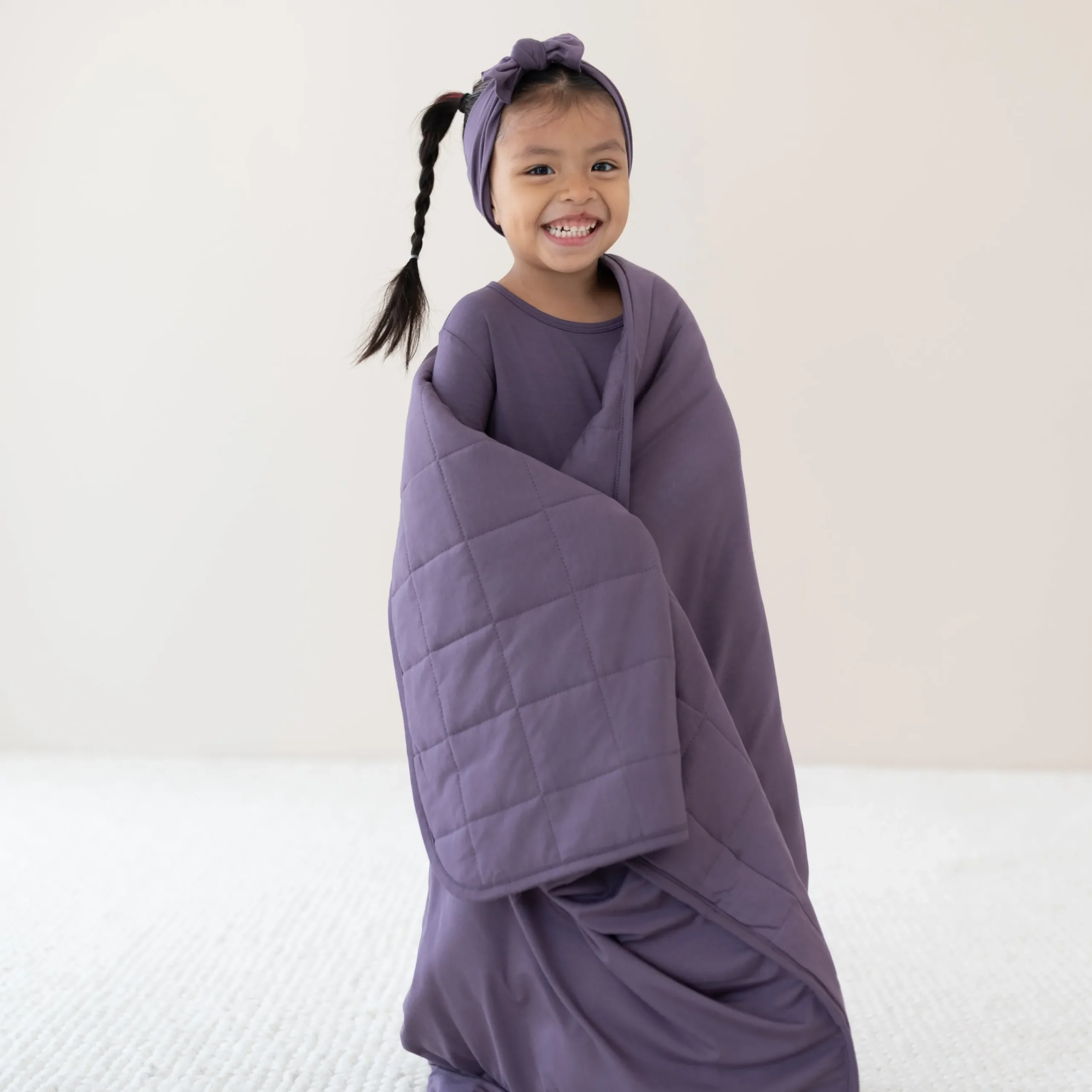 Kyte Baby Youth Blanket in 2.5 Currant Hot