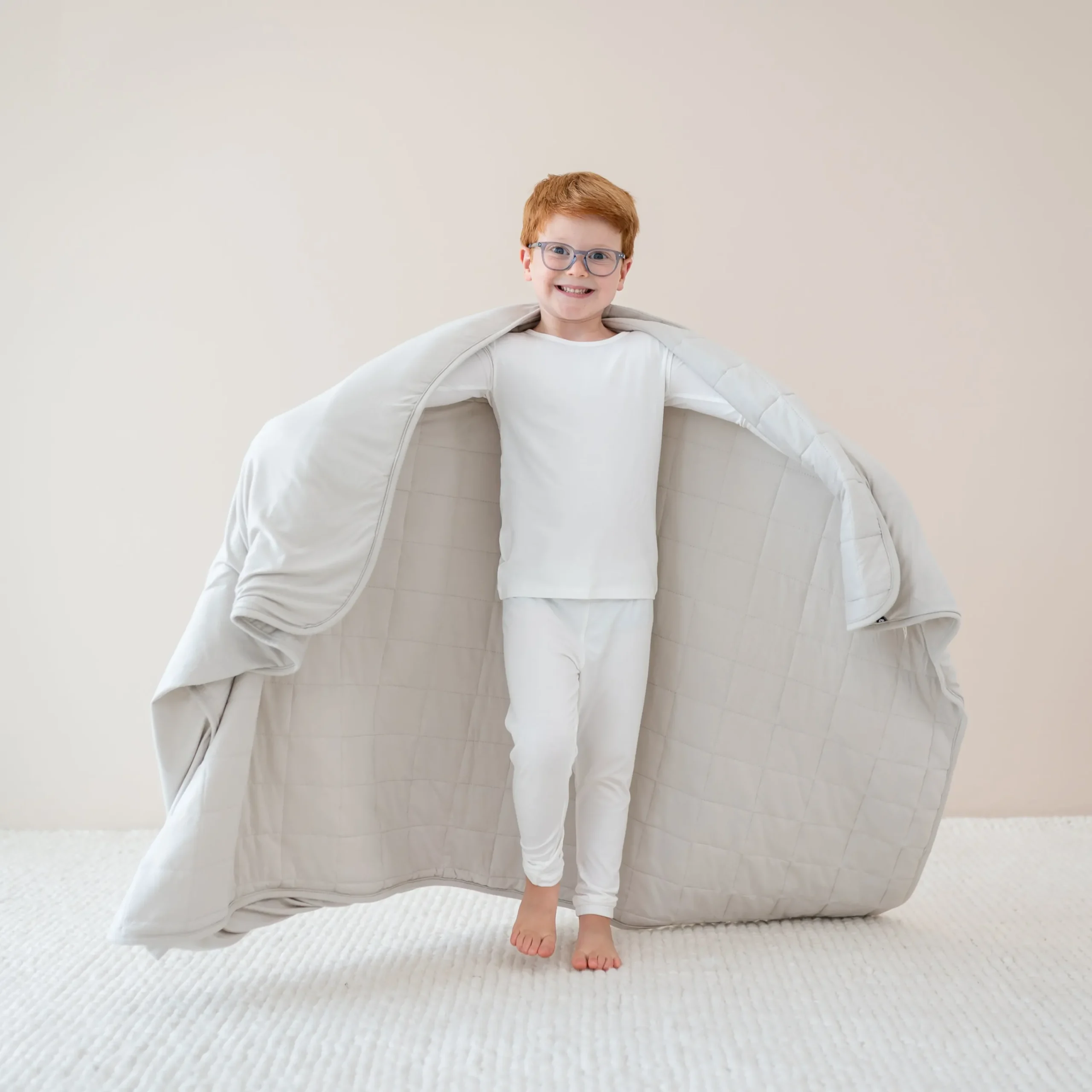 Kyte Baby Youth Blanket in 1.0 Oat New