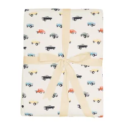 Kyte Baby Youth Blanket in Vintage Truck 1.0 Outlet