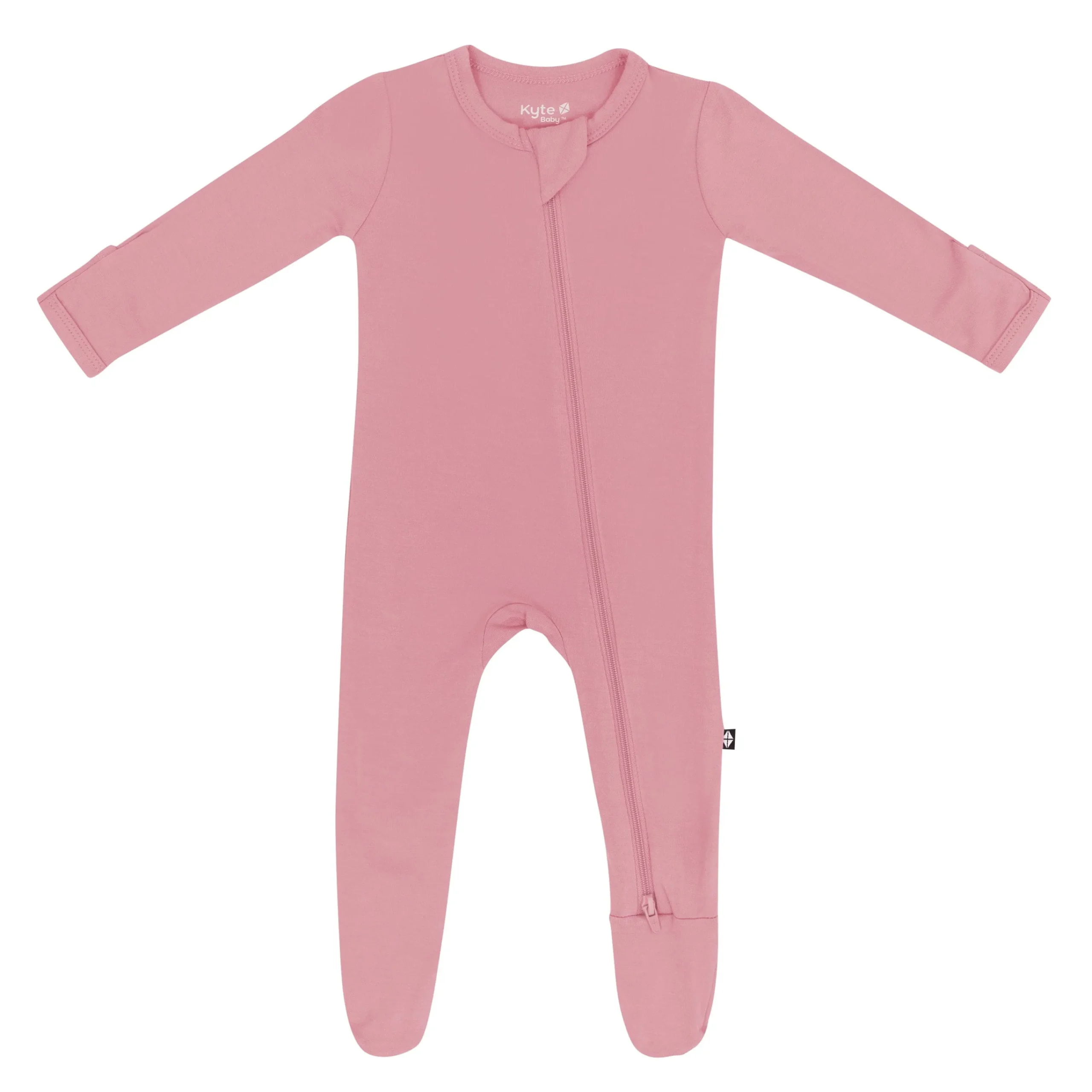 Kyte Baby Zippered Footie in Apple Blossom Sale