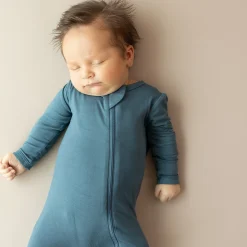 Kyte Baby Zippered Footie in Atlantic Best