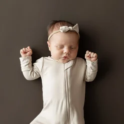 Kyte Baby Zippered Footie in Bisque Online