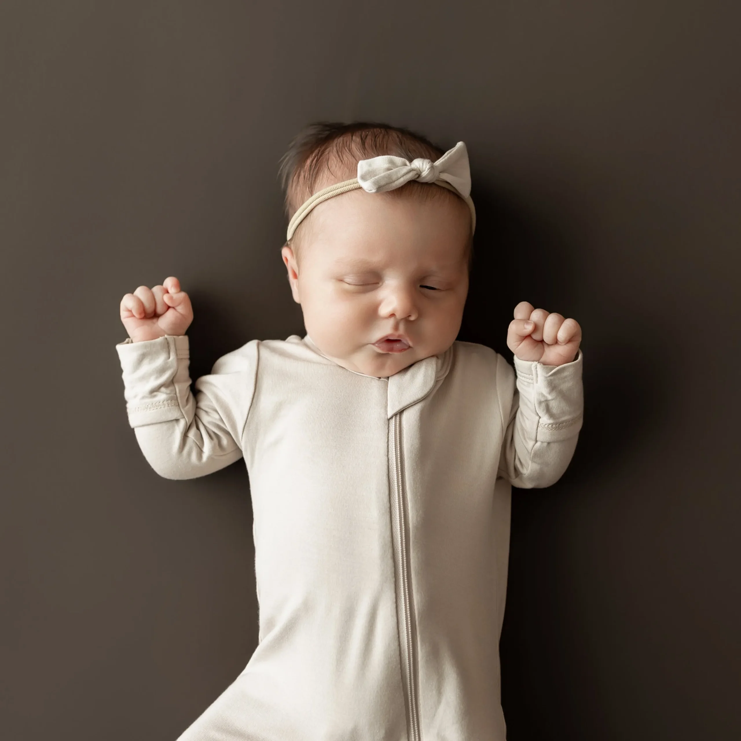 Kyte Baby Zippered Footie in Bisque Online