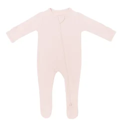 Kyte Baby Zippered Footie in Blush Best