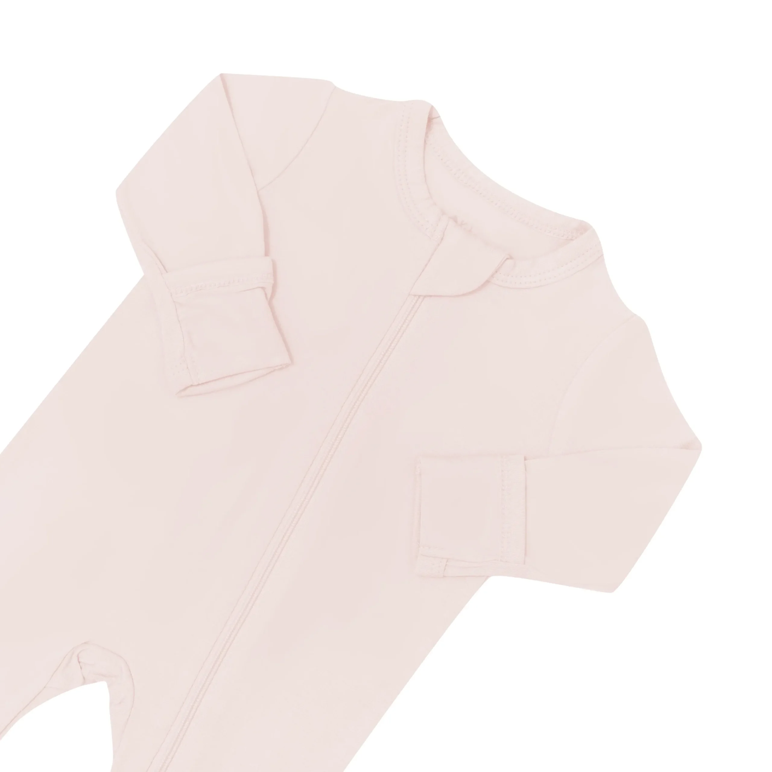 Kyte Baby Zippered Footie in Blush Best