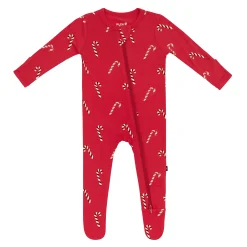Kyte Baby Zippered Footie in Candy Cane Online
