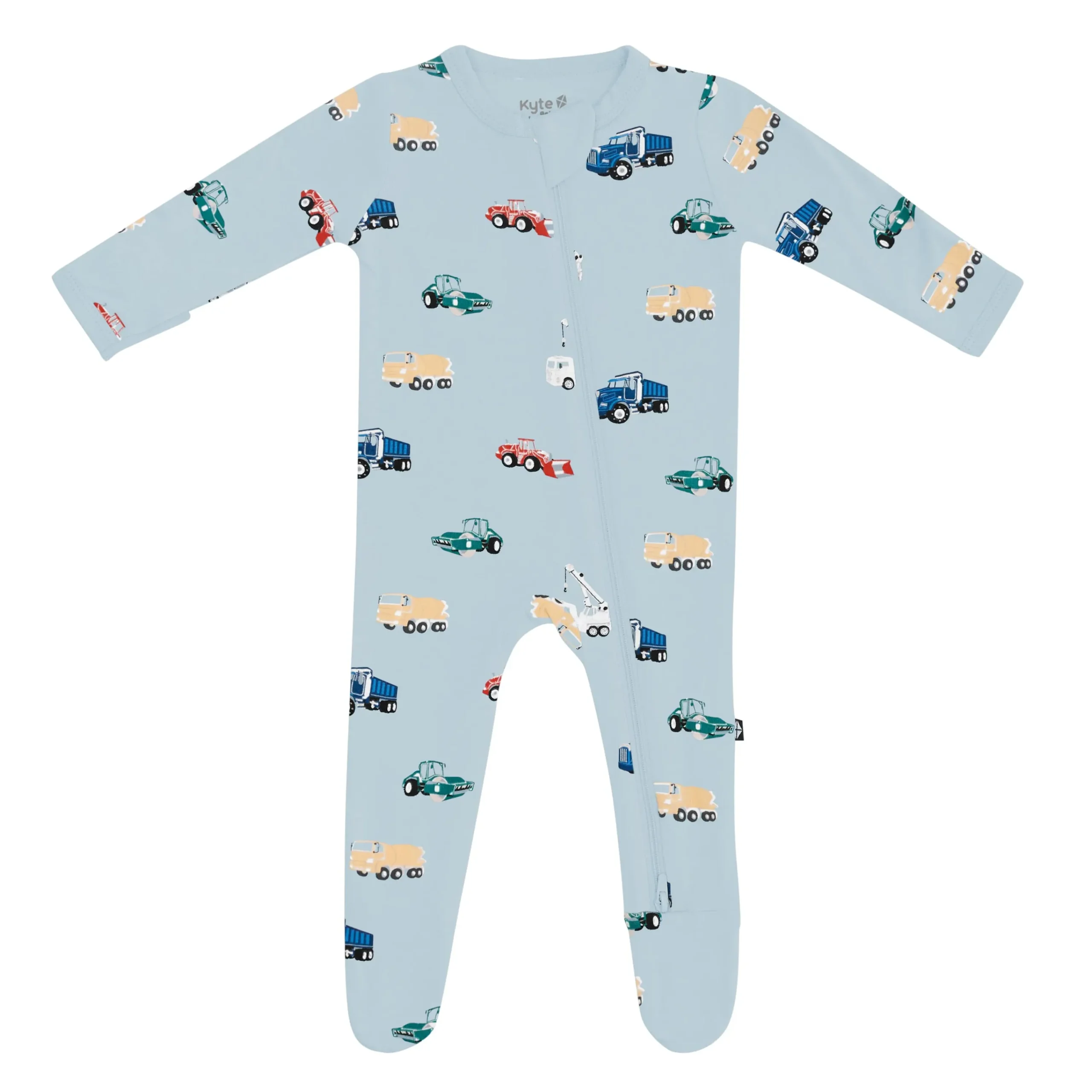 Kyte Baby Zippered Footie in Construction Clearance