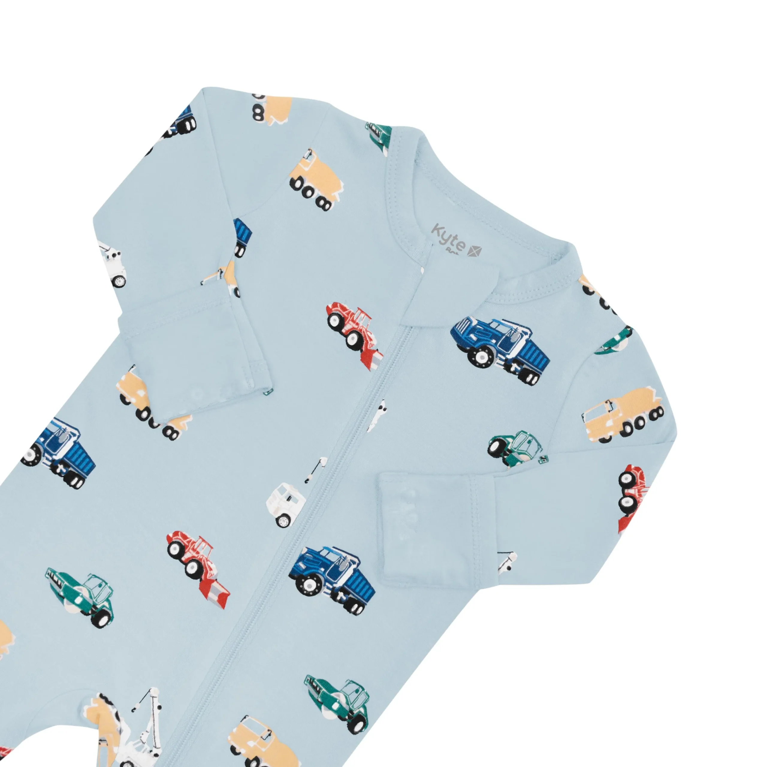 Kyte Baby Zippered Footie in Construction Clearance