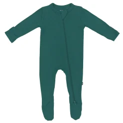 Kyte Baby Zippered Footie in Emerald Discount