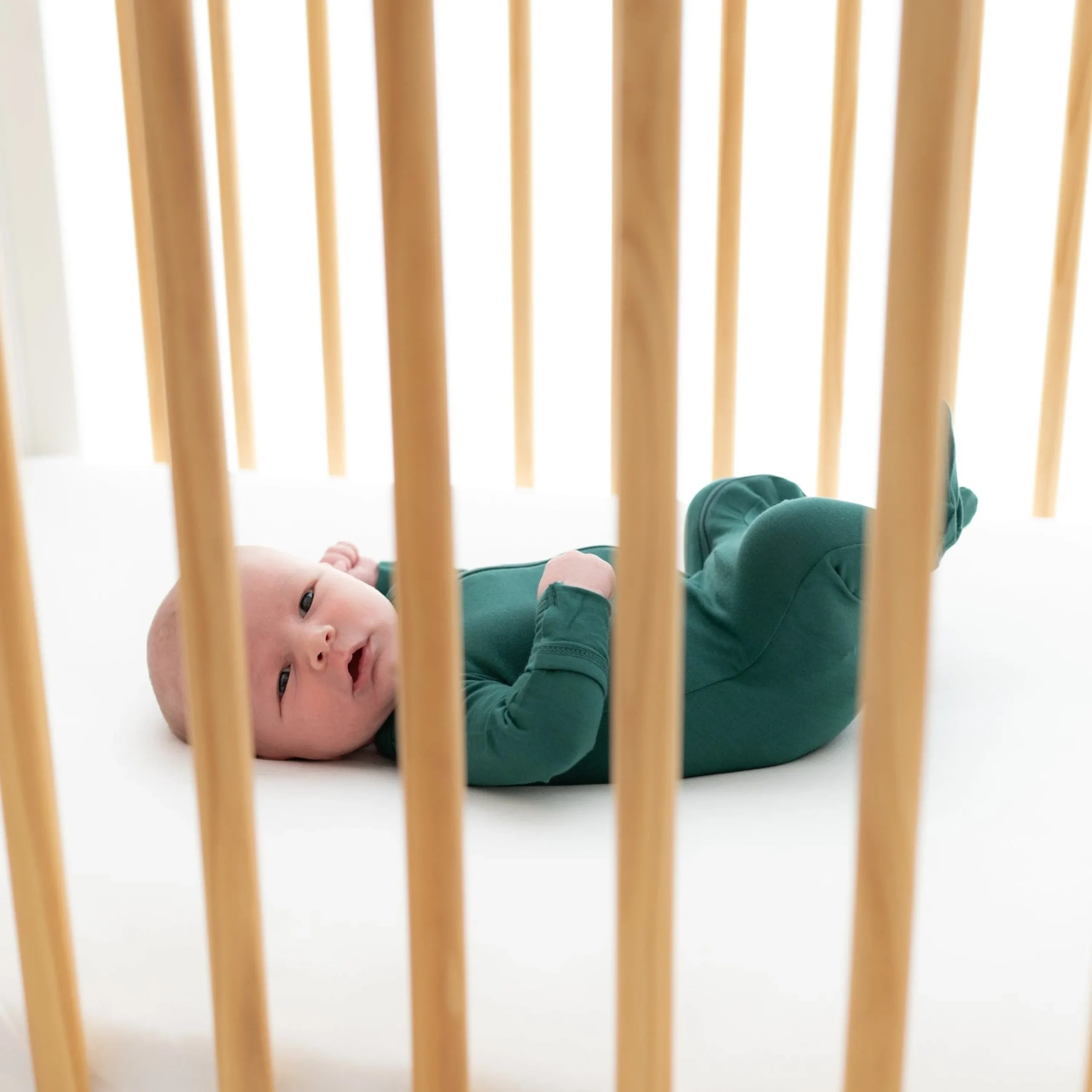 Kyte Baby Zippered Footie in Emerald Discount