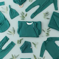 Kyte Baby Zippered Footie in Emerald Discount