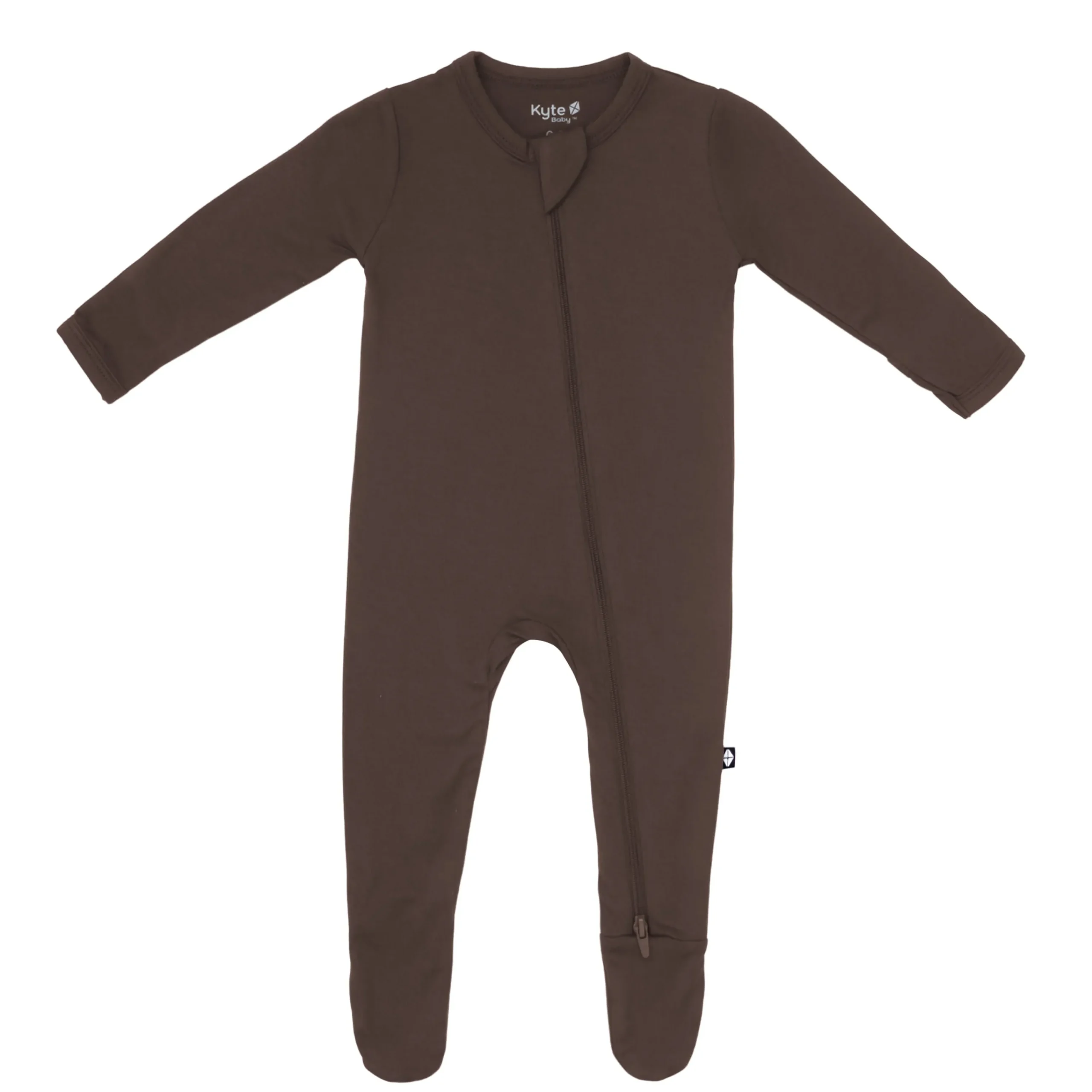 Kyte Baby Zippered Footie in Espresso