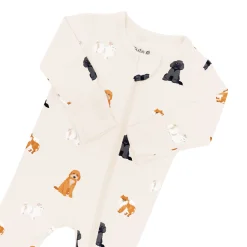 Kyte Baby Zippered Footie in Fluffy Dog Sale